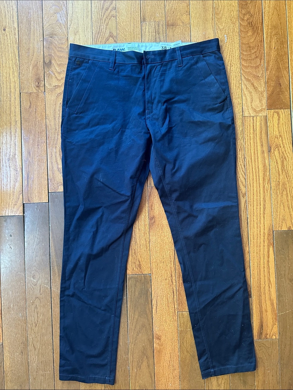 G-Star Raw Navy Dress Chinos - Slim Fit